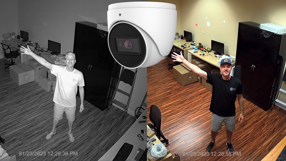 4K CCTV Camera IR Night Vision