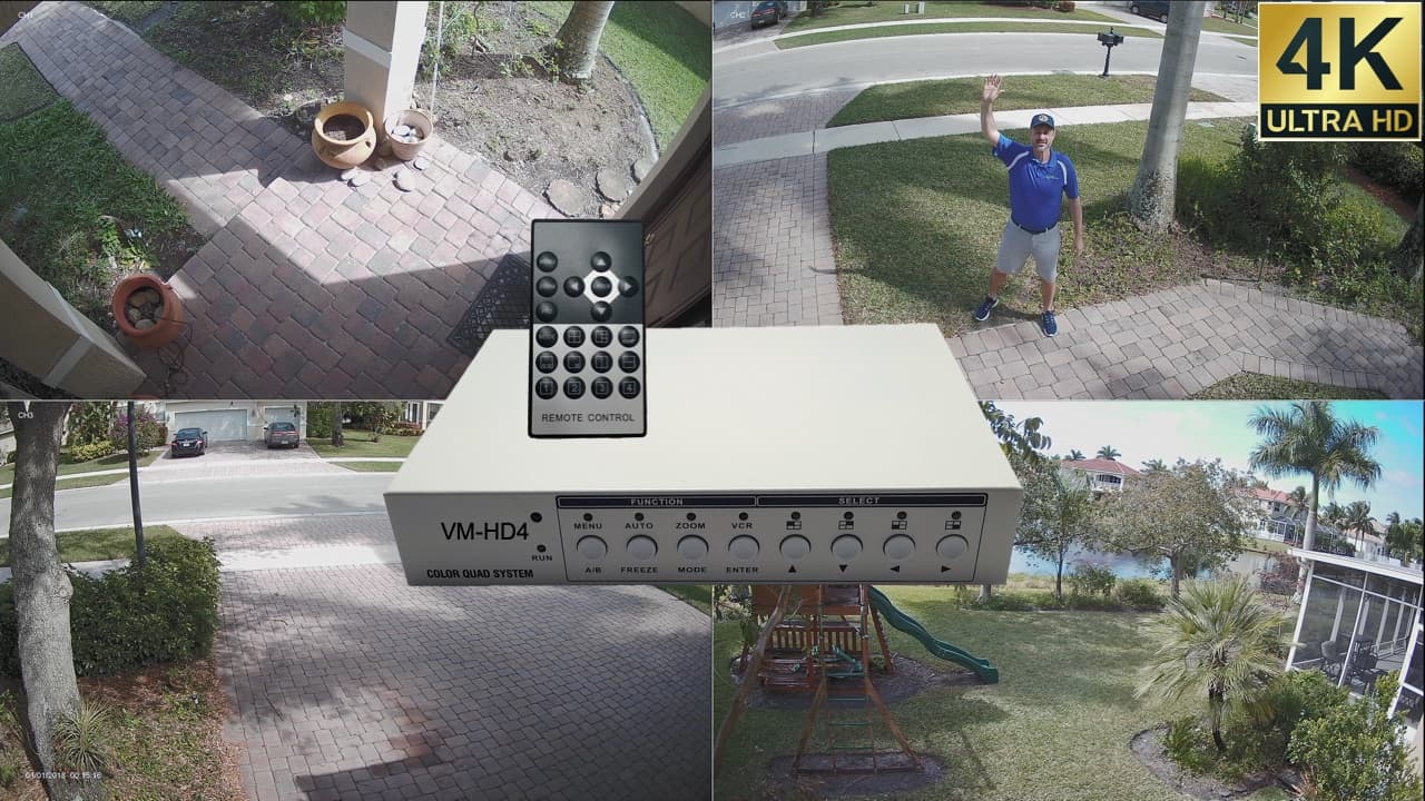 4K Security Camera System