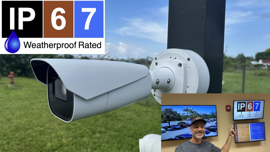 IP67 security camera