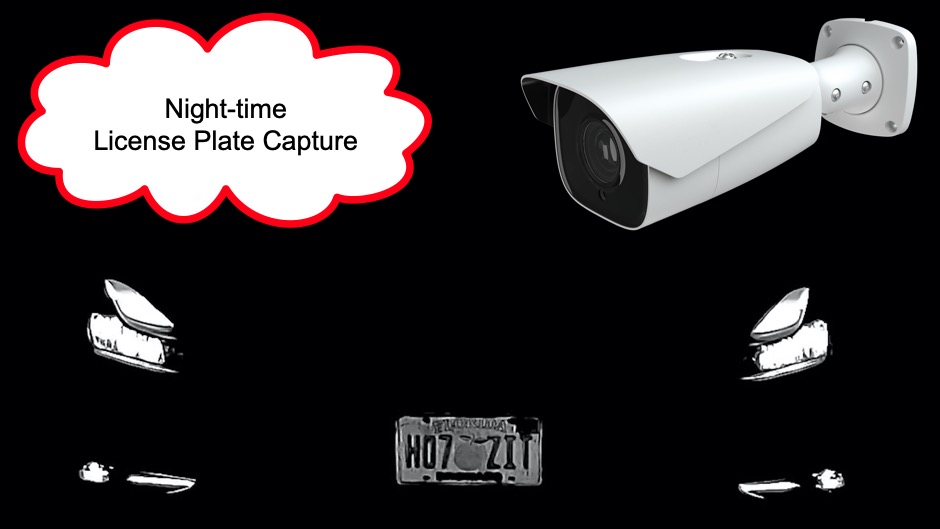 LPR Camera Night Time License Plate Recognition