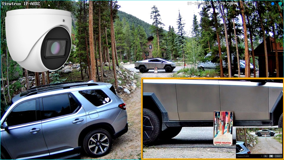 2.8-12mm Motorized Varifocal Lens IP Camera