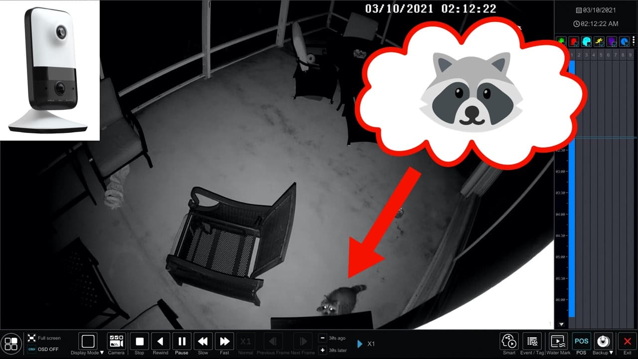 WIFI security camera