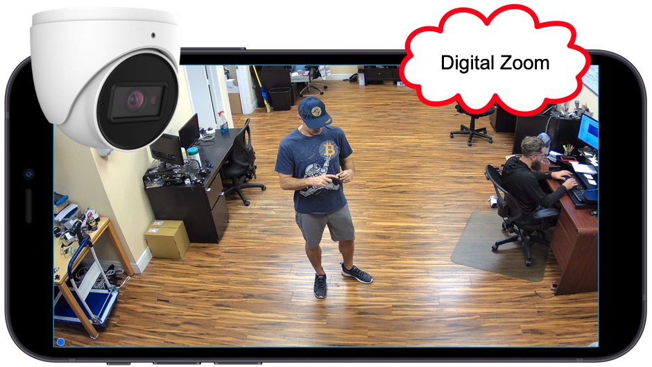 iphone app security camera zoom