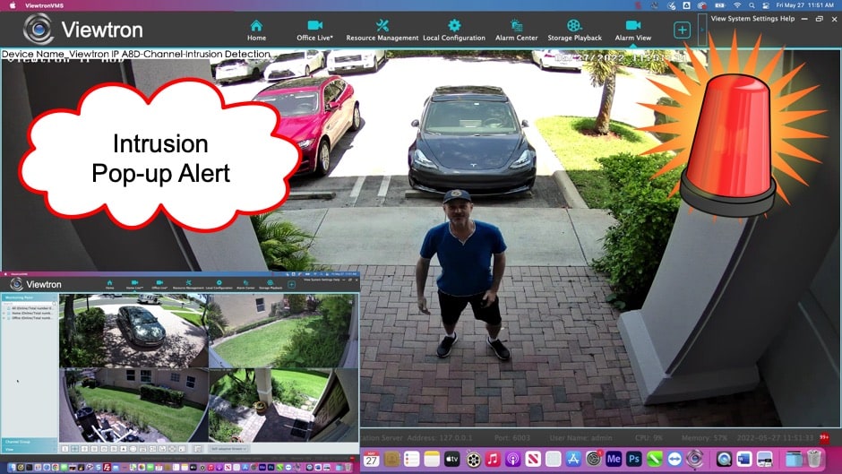 security camera monitoring software